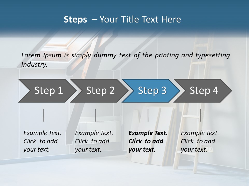 Pensioner Single Older PowerPoint Template