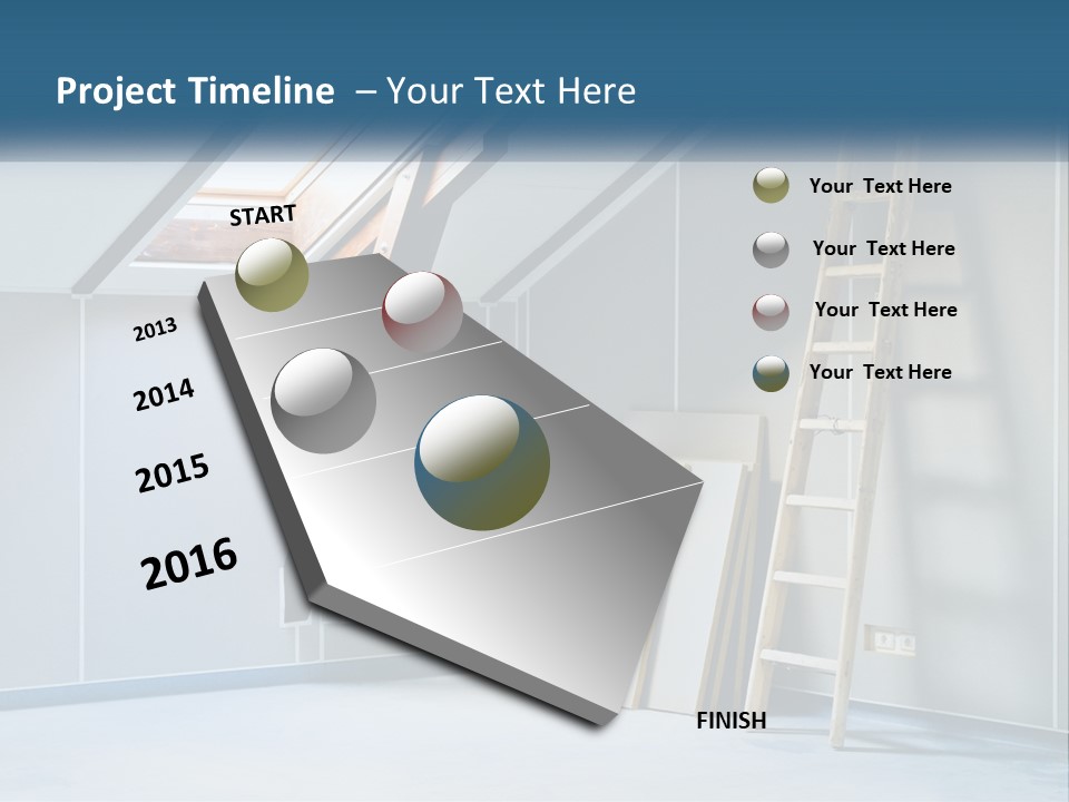 Pensioner Single Older PowerPoint Template