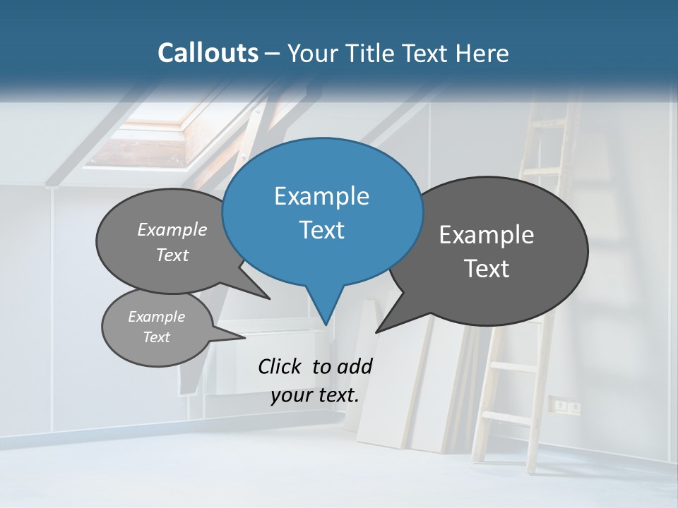 Pensioner Single Older PowerPoint Template