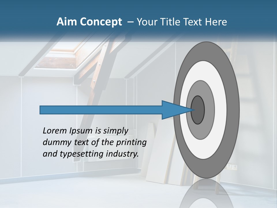 Pensioner Single Older PowerPoint Template