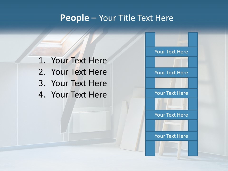 Pensioner Single Older PowerPoint Template