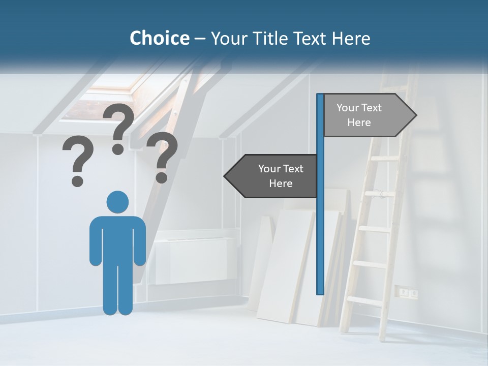 Pensioner Single Older PowerPoint Template