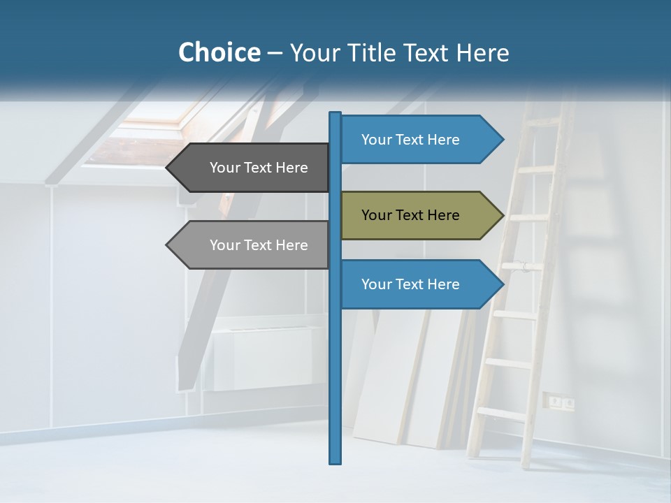 Pensioner Single Older PowerPoint Template