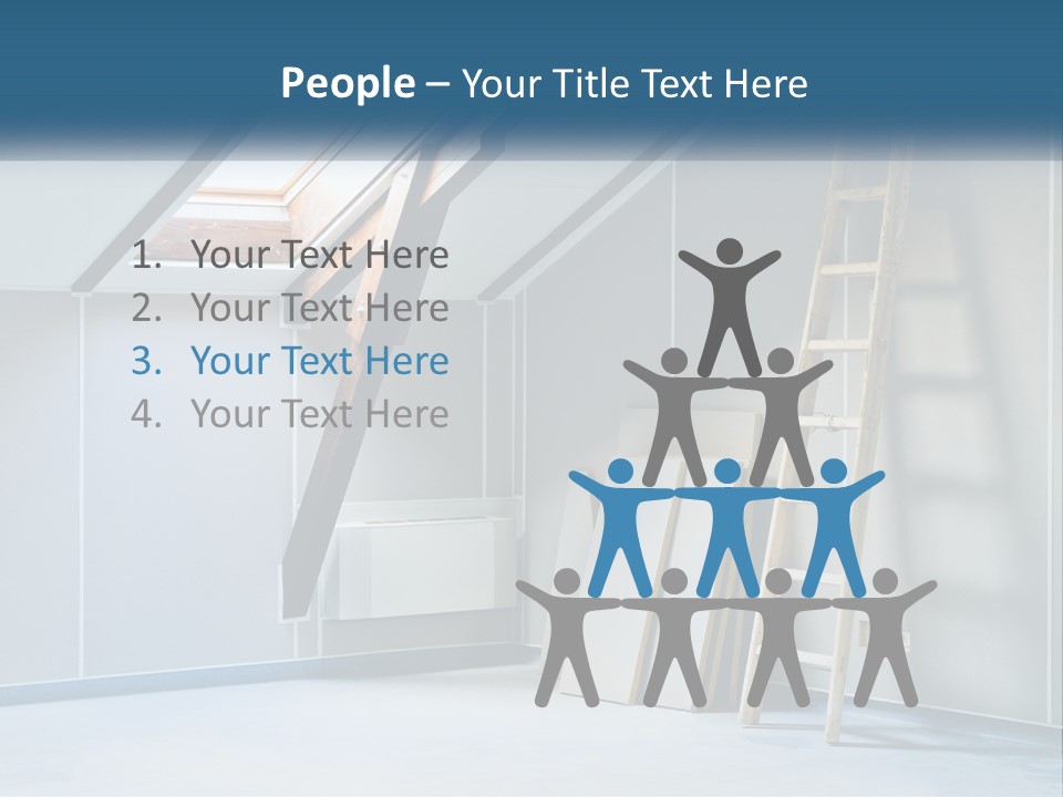 Pensioner Single Older PowerPoint Template