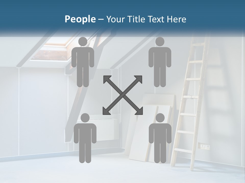 Pensioner Single Older PowerPoint Template