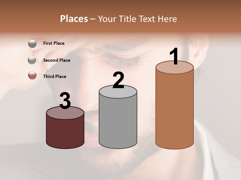 Calm Sea Standing PowerPoint Template