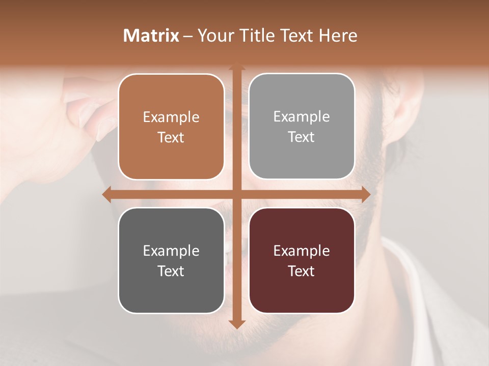 Calm Sea Standing PowerPoint Template