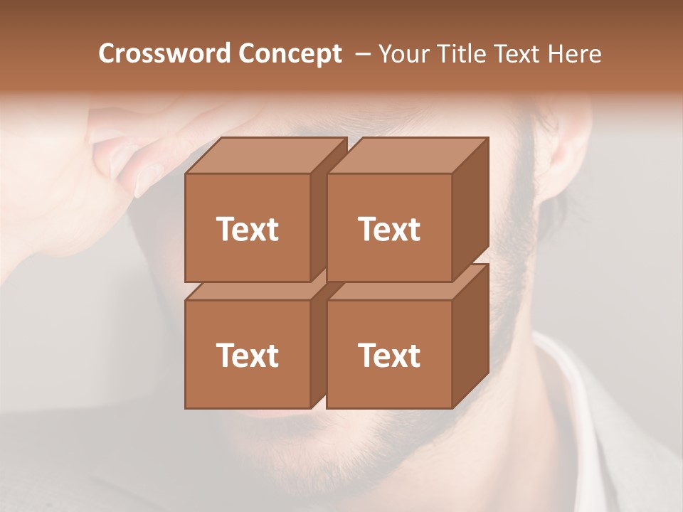 Calm Sea Standing PowerPoint Template