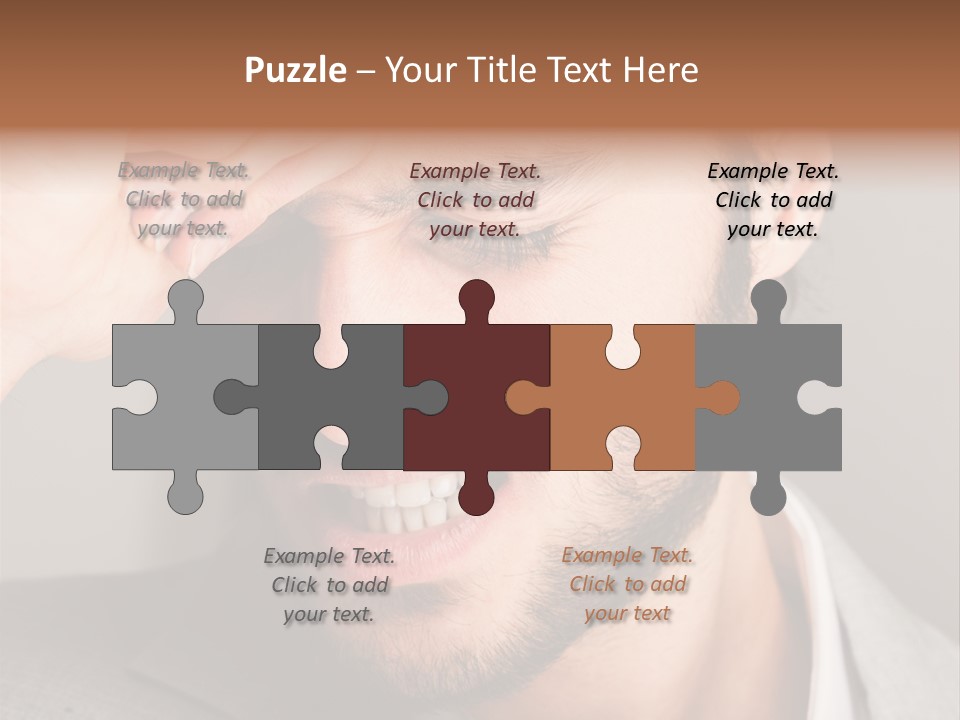 Calm Sea Standing PowerPoint Template