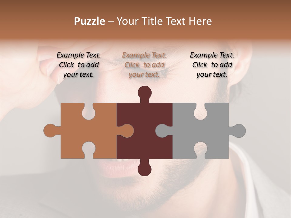 Calm Sea Standing PowerPoint Template