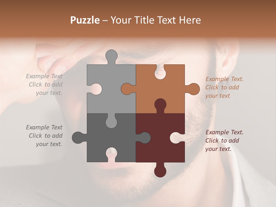 Calm Sea Standing PowerPoint Template