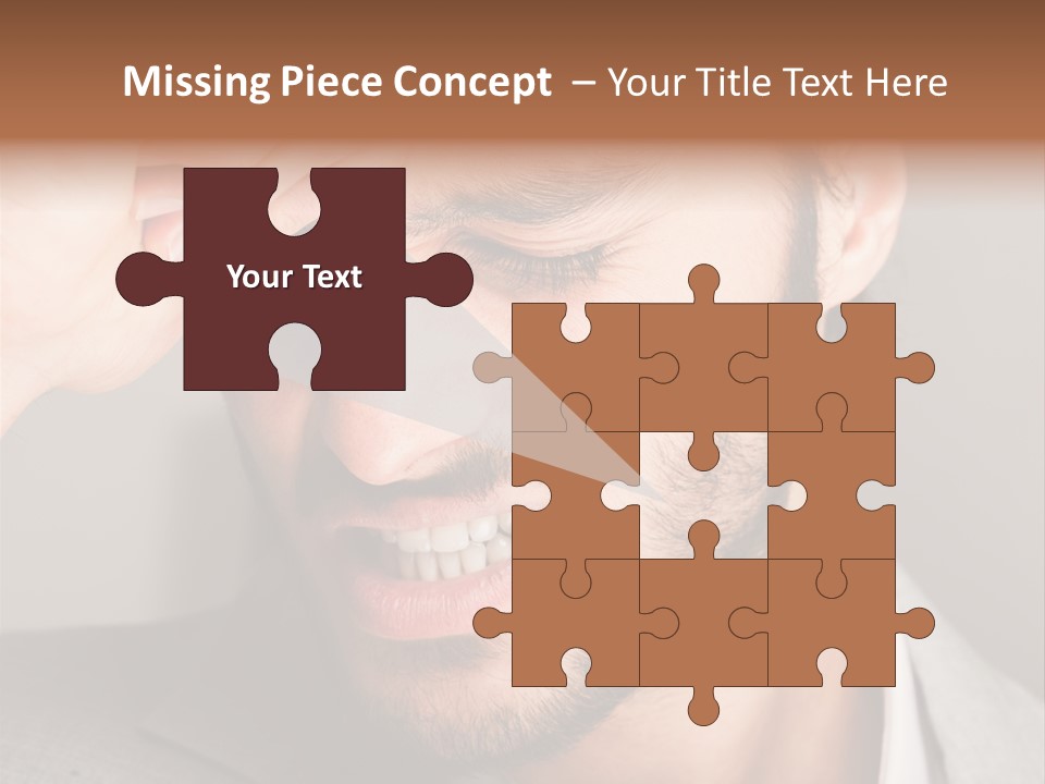 Calm Sea Standing PowerPoint Template