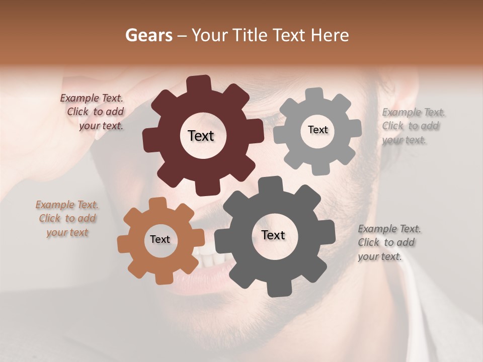 Calm Sea Standing PowerPoint Template