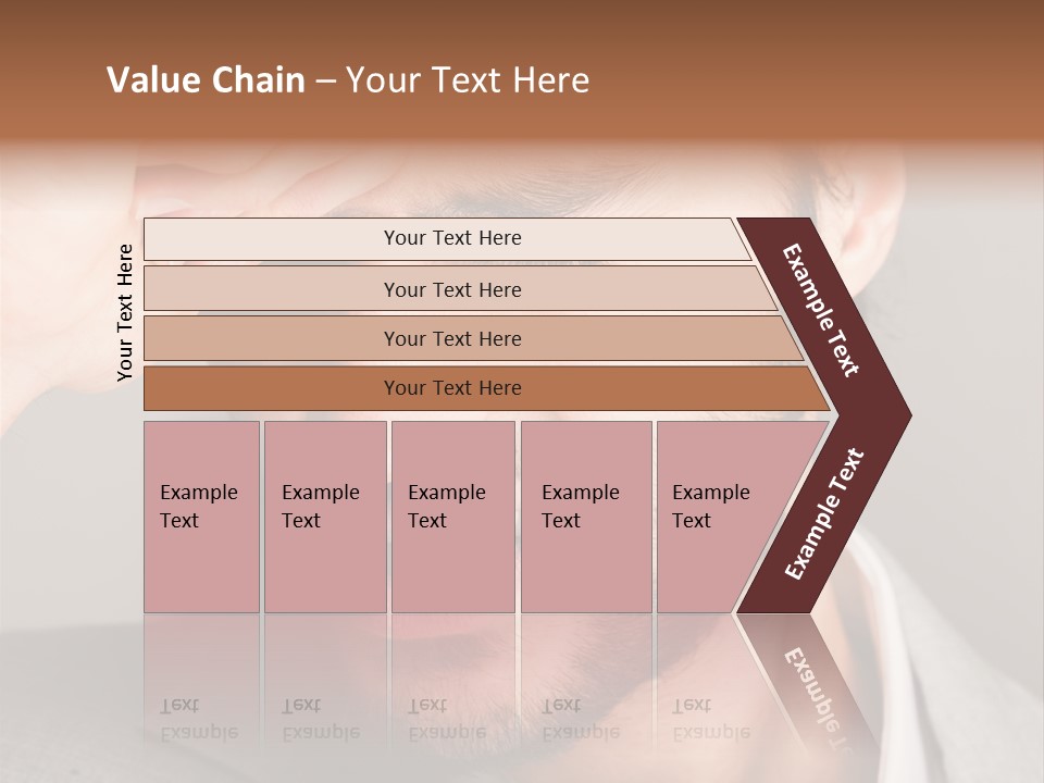Calm Sea Standing PowerPoint Template