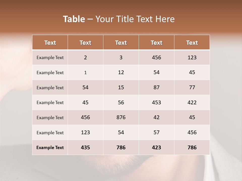 Calm Sea Standing PowerPoint Template