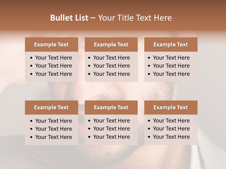 Calm Sea Standing PowerPoint Template