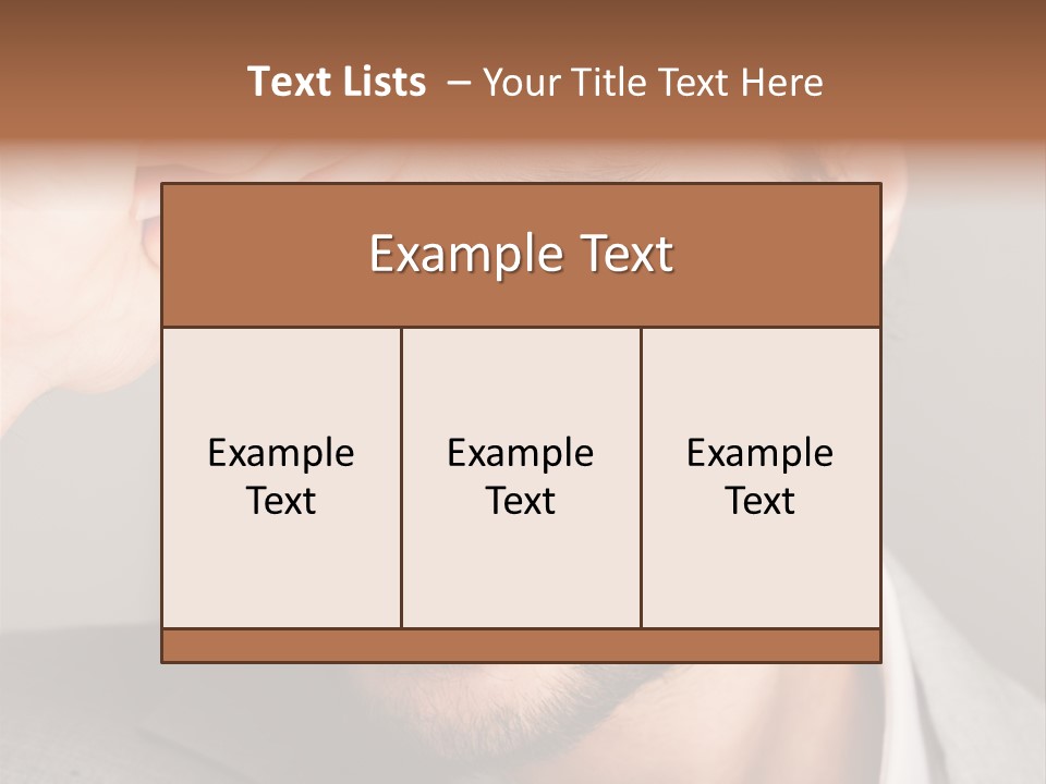 Calm Sea Standing PowerPoint Template