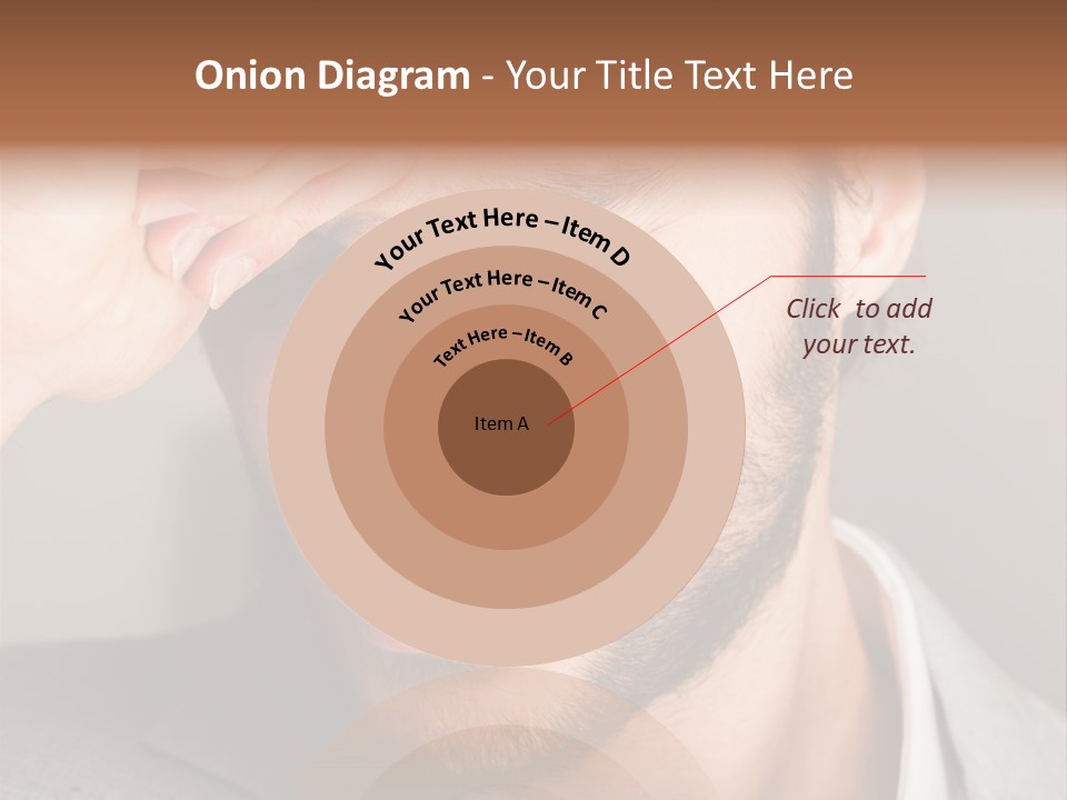 Calm Sea Standing PowerPoint Template
