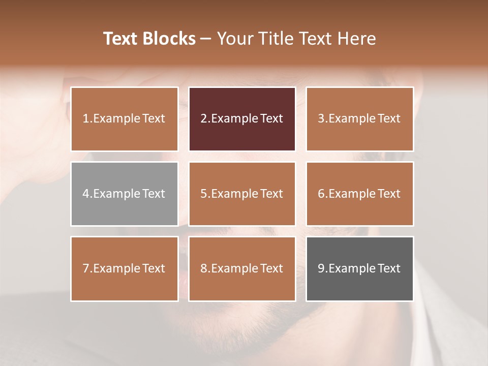 Calm Sea Standing PowerPoint Template