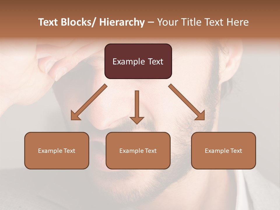 Calm Sea Standing PowerPoint Template