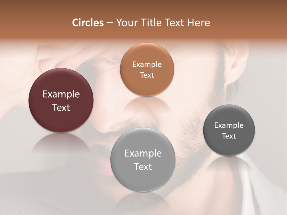 Calm Sea Standing PowerPoint Template