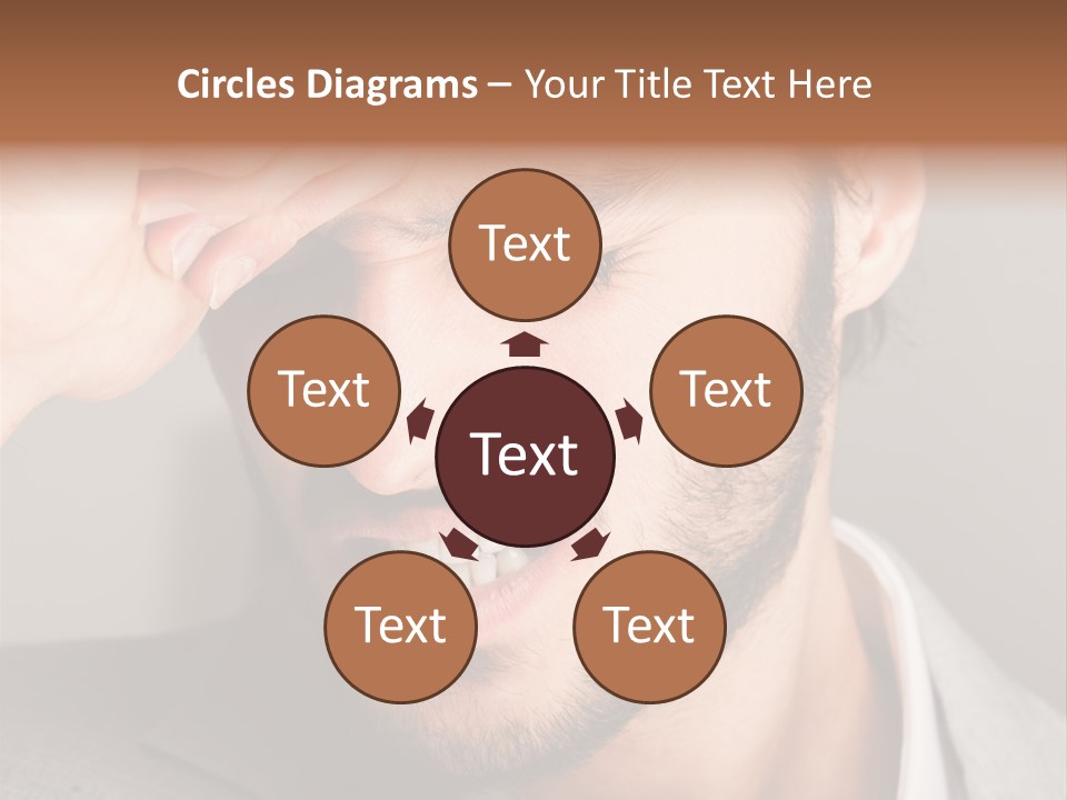 Calm Sea Standing PowerPoint Template