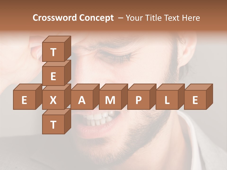 Calm Sea Standing PowerPoint Template
