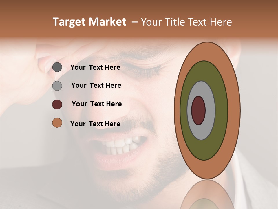 Calm Sea Standing PowerPoint Template