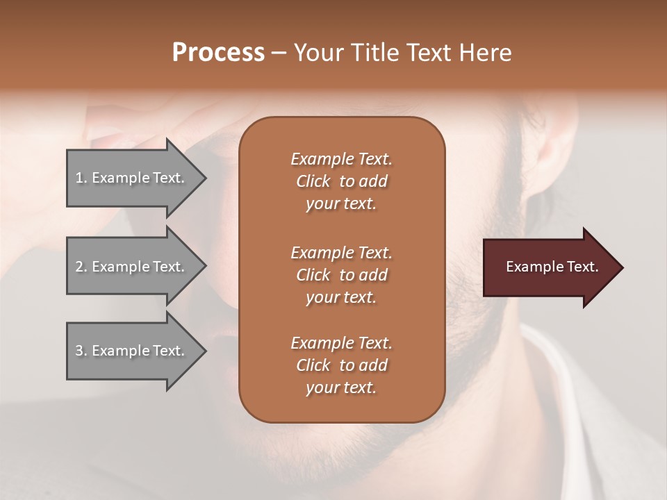 Calm Sea Standing PowerPoint Template