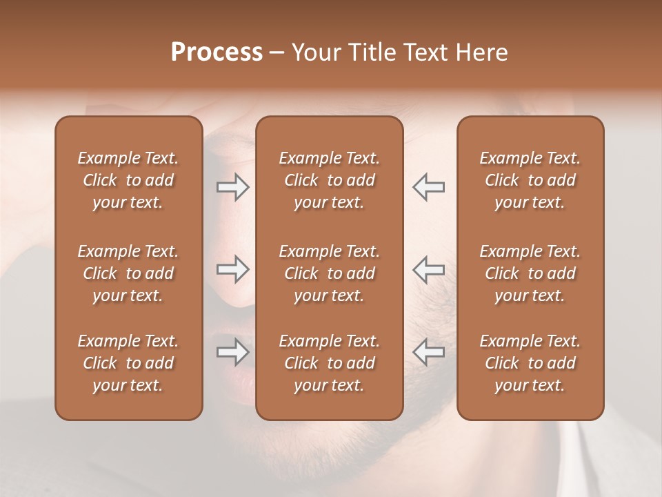 Calm Sea Standing PowerPoint Template