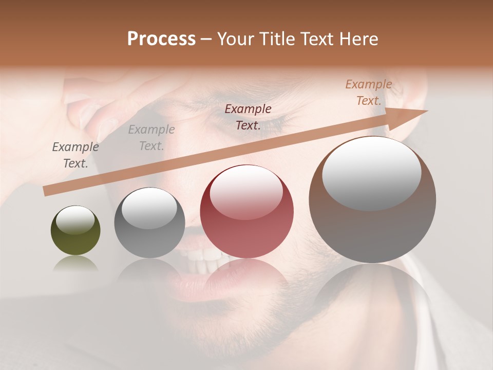 Calm Sea Standing PowerPoint Template