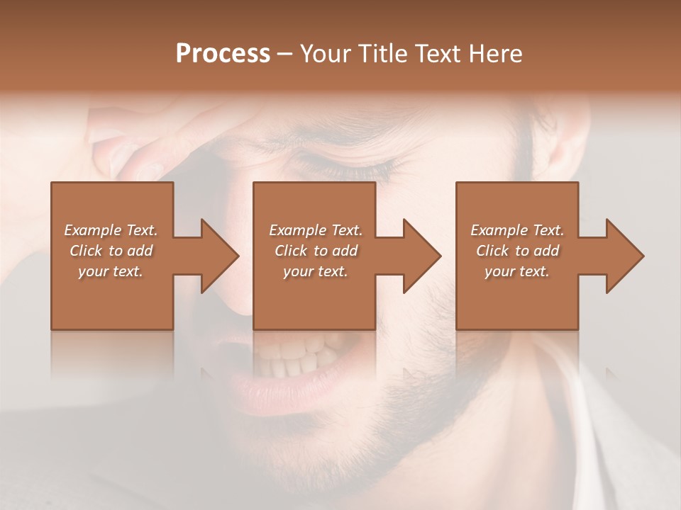 Calm Sea Standing PowerPoint Template