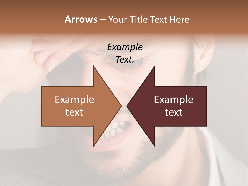 Calm Sea Standing PowerPoint Template