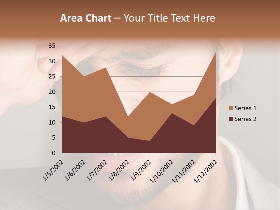 Calm Sea Standing PowerPoint Template