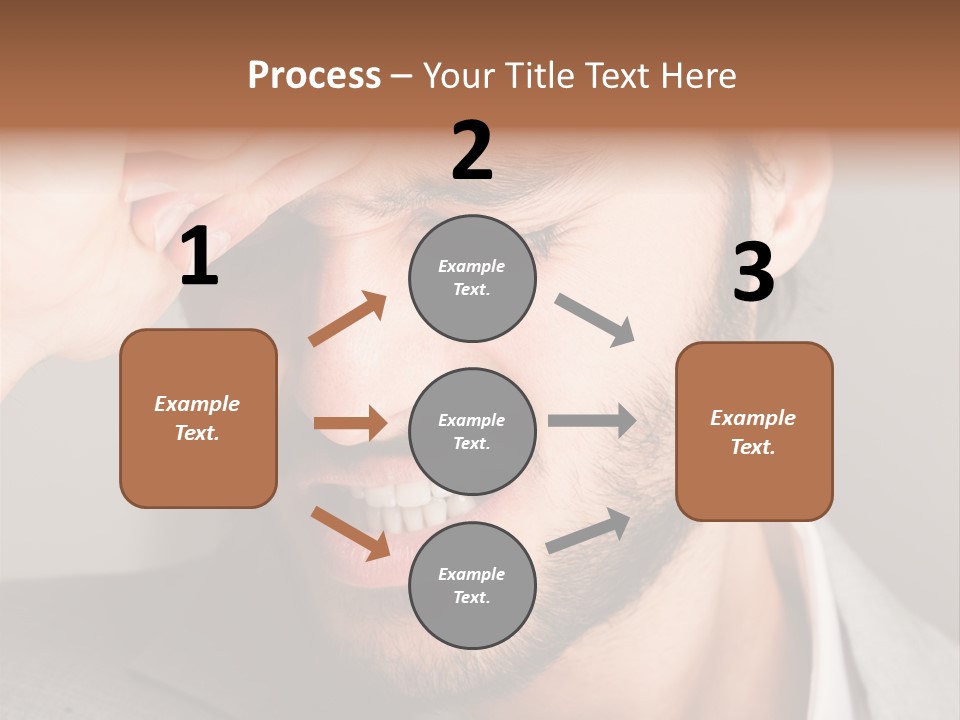 Calm Sea Standing PowerPoint Template