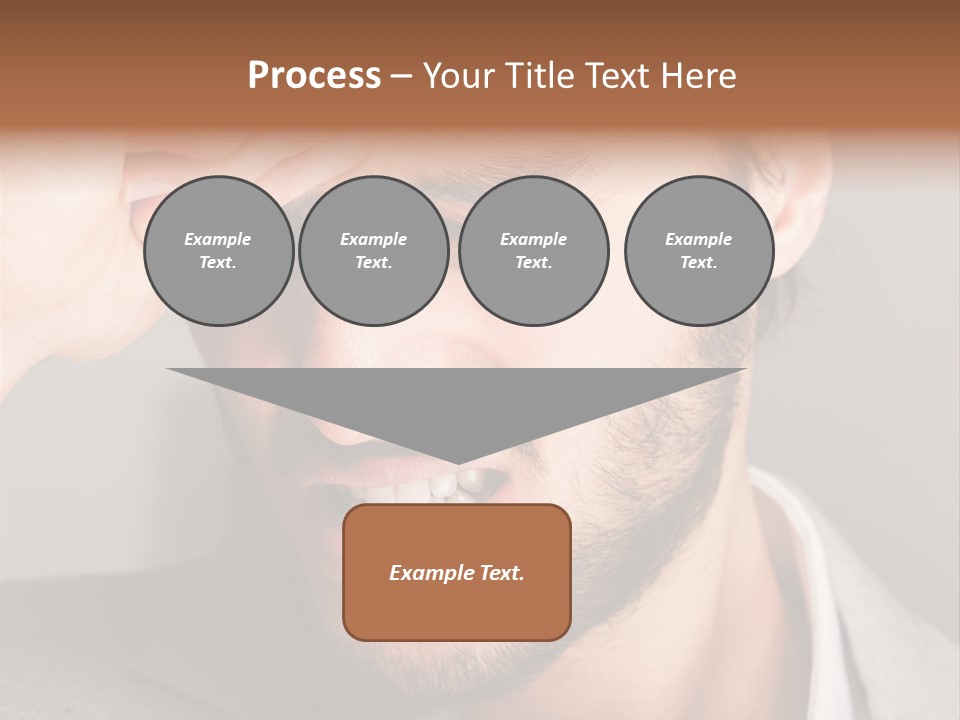 Calm Sea Standing PowerPoint Template