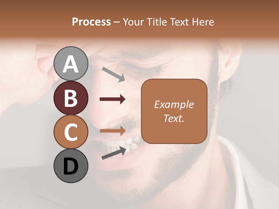Calm Sea Standing PowerPoint Template