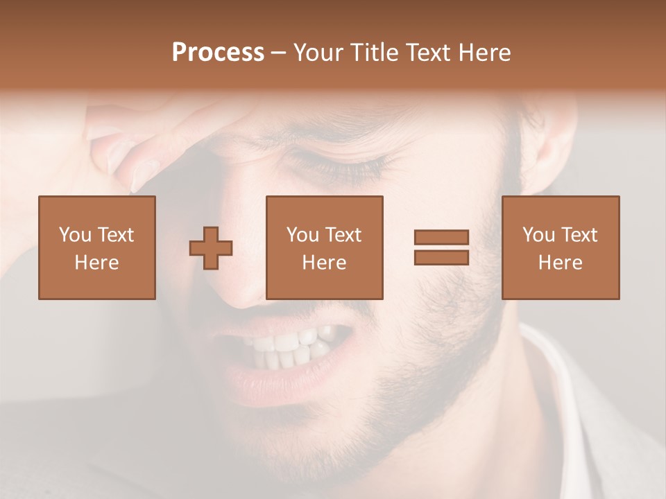 Calm Sea Standing PowerPoint Template
