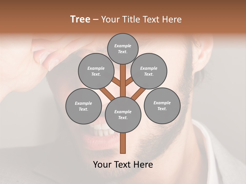 Calm Sea Standing PowerPoint Template