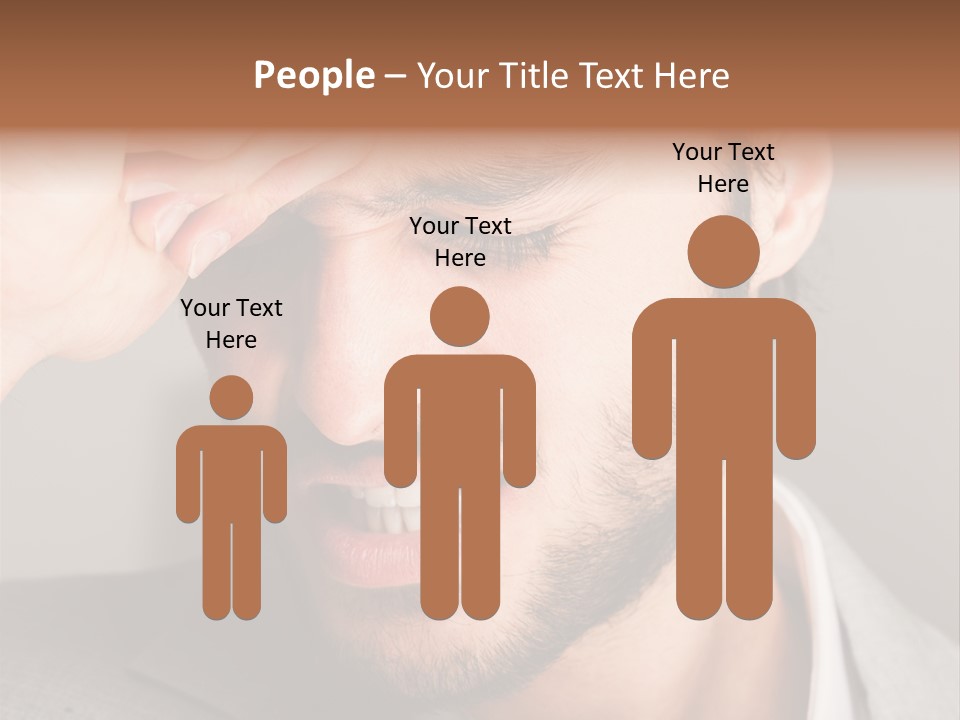 Calm Sea Standing PowerPoint Template