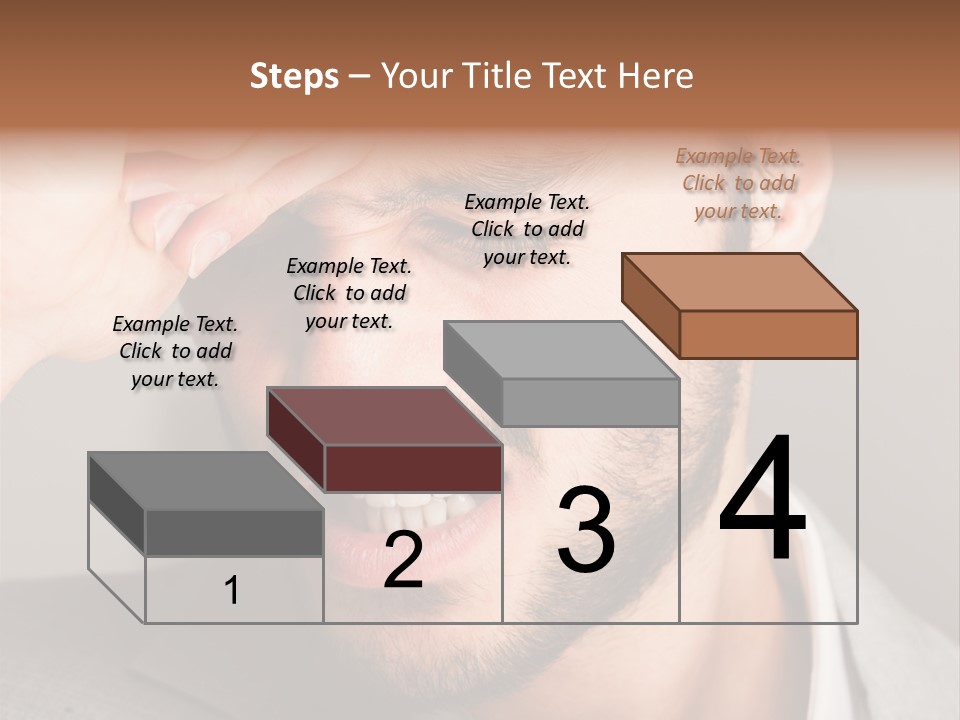 Calm Sea Standing PowerPoint Template