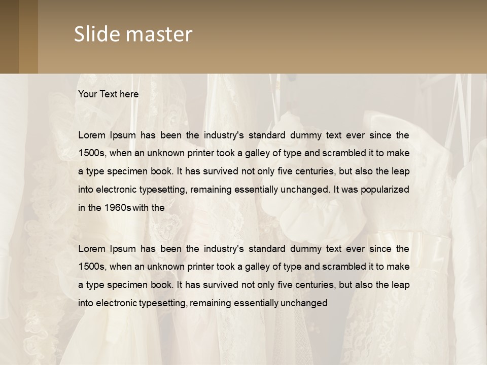 Wave Family Older PowerPoint Template