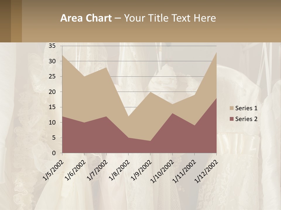 Wave Family Older PowerPoint Template