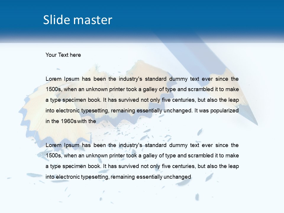 Senior Portrait Sunrise PowerPoint Template