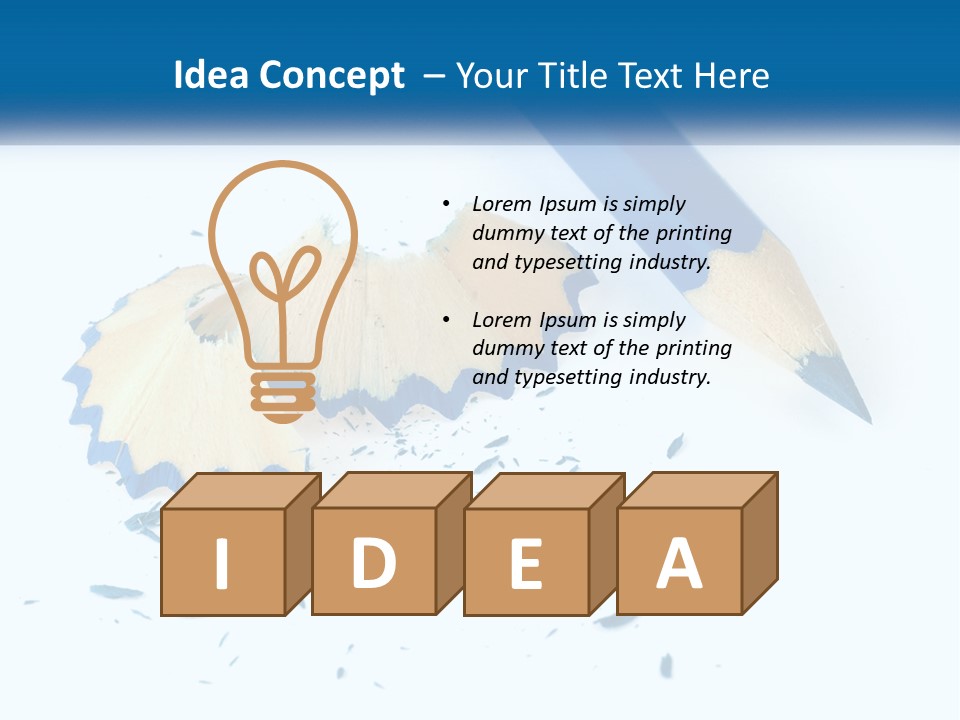 Senior Portrait Sunrise PowerPoint Template