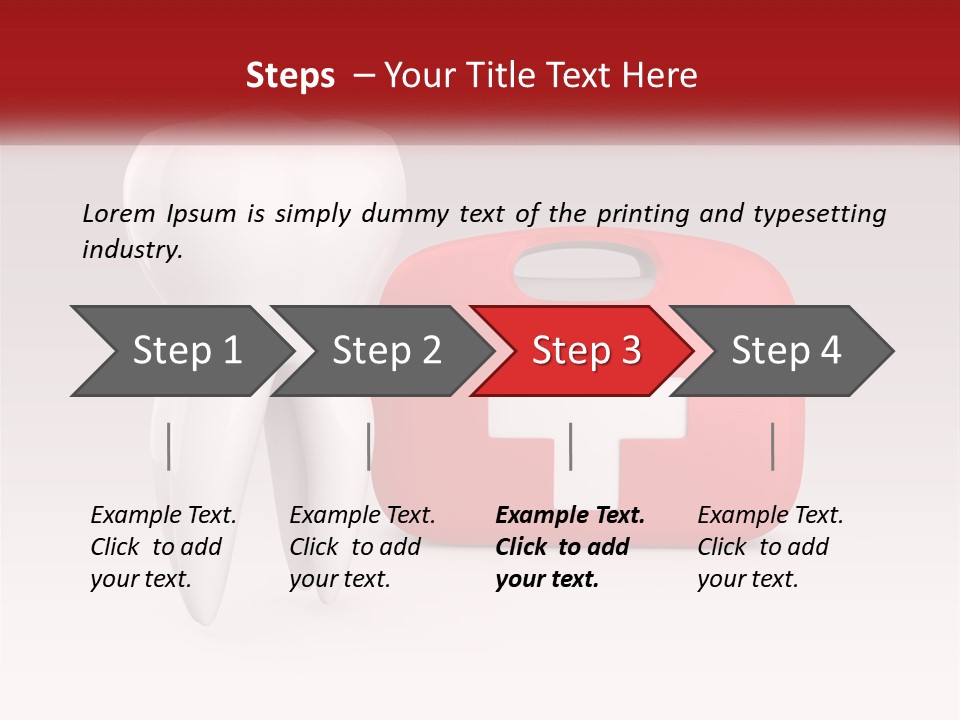 Toothache First Aid PowerPoint Template
