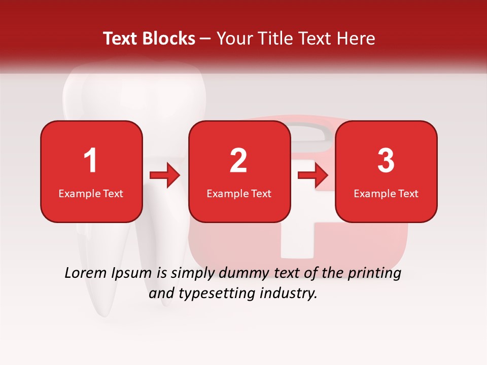 Toothache First Aid PowerPoint Template