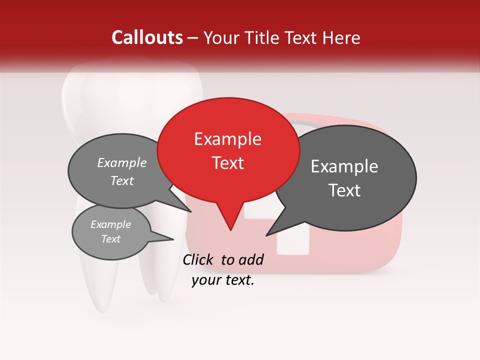 Toothache First Aid PowerPoint Template