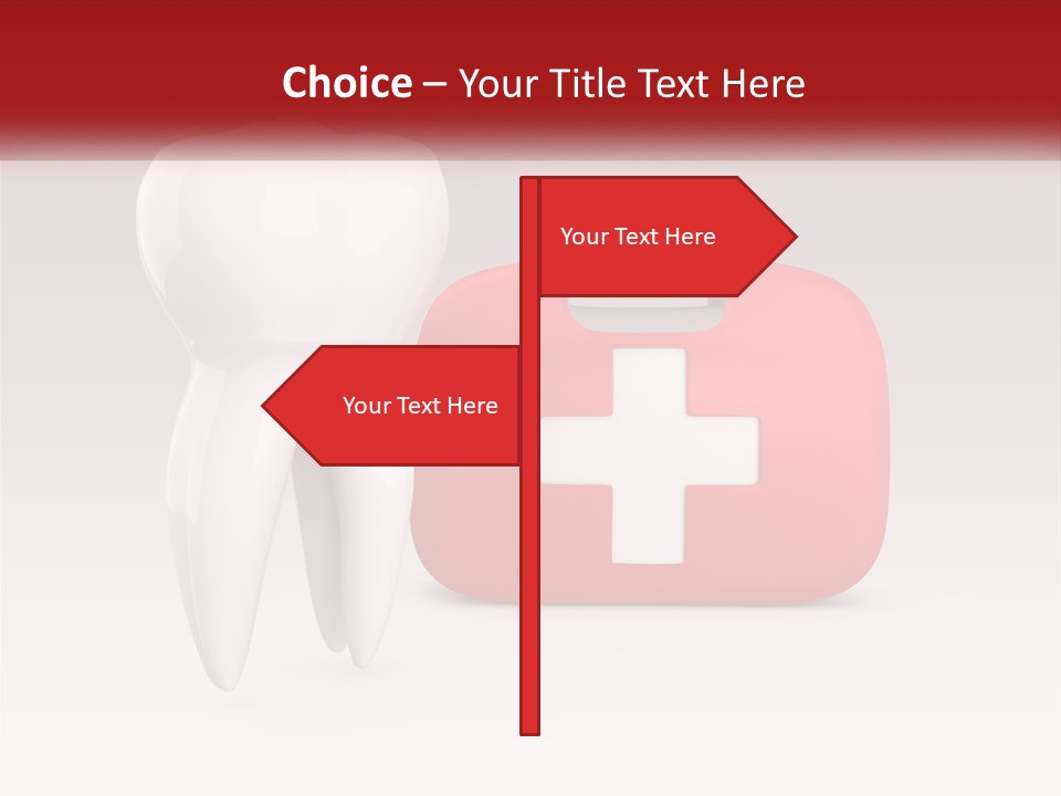 Toothache First Aid PowerPoint Template