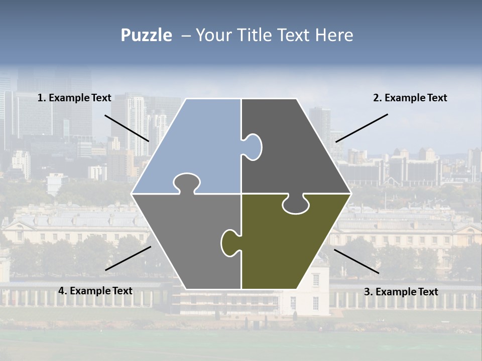 Daughter Sea Sunrise PowerPoint Template